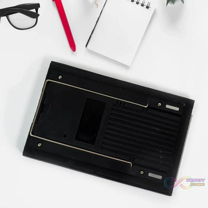 Multifunctional Pen Holder LED Pen Holder with LCD Digital Clock Pen Holder - infinityexculsivestore.com