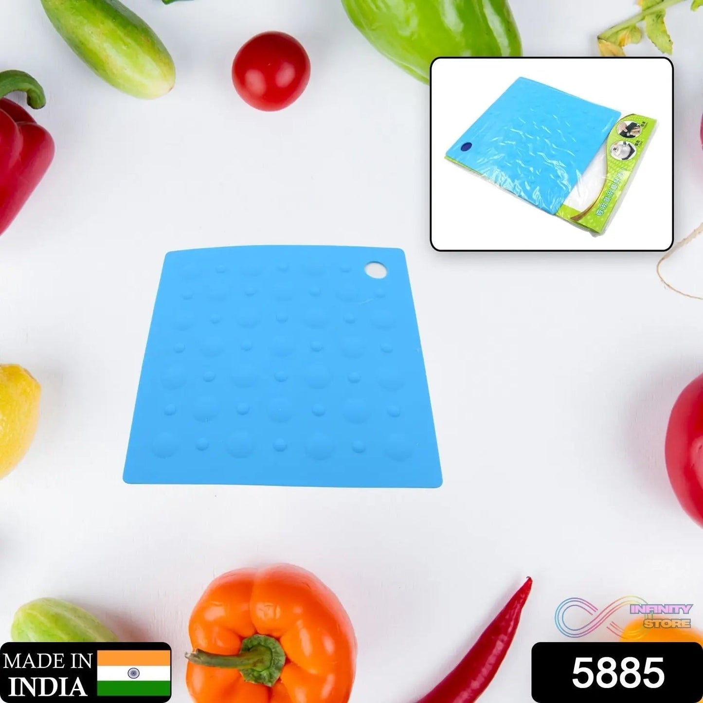 Multifunctional Pot Pad: Heat Resistant & Non - Slip (1 Pc) - infinityexculsivestore.com