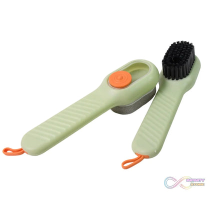 Multifunctional Scrubbing Brush with Liquid / Soap Dispenser (2 Pc Set) - infinityexculsivestore.com
