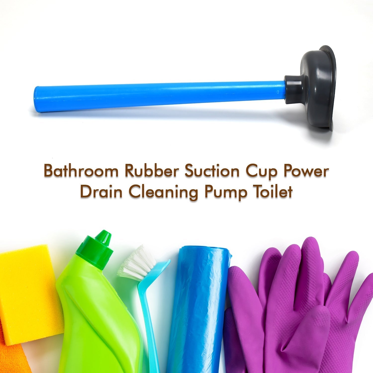 Multifunctional Toilet Plunger, Toilet Blockage Remover Suction Device - infinityexculsivestore.com