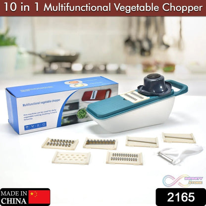 Multifunctional Vegetable Slicer Cutter Onion and Potato Slicer cutter with 6blades and 1 peeler - infinityexculsivestore.com