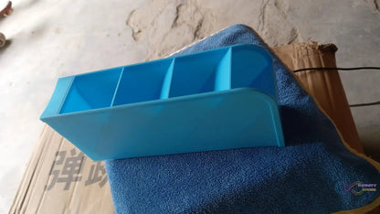 Multipurpose 4 Compartment Pen Holder Office Desktop (1 Pc) - infinityexculsivestore.com