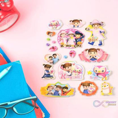 Multipurpose Adhesive 3D Stickers (1 Sheet / 15×10 Cm) - infinityexculsivestore.com