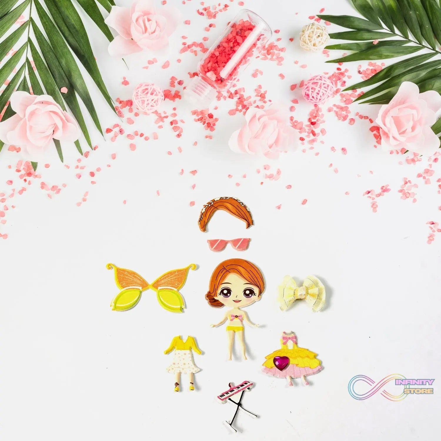 Multipurpose Adhesive 3D Stickers (1 Sheet /15×10 Cm) - infinityexculsivestore.com