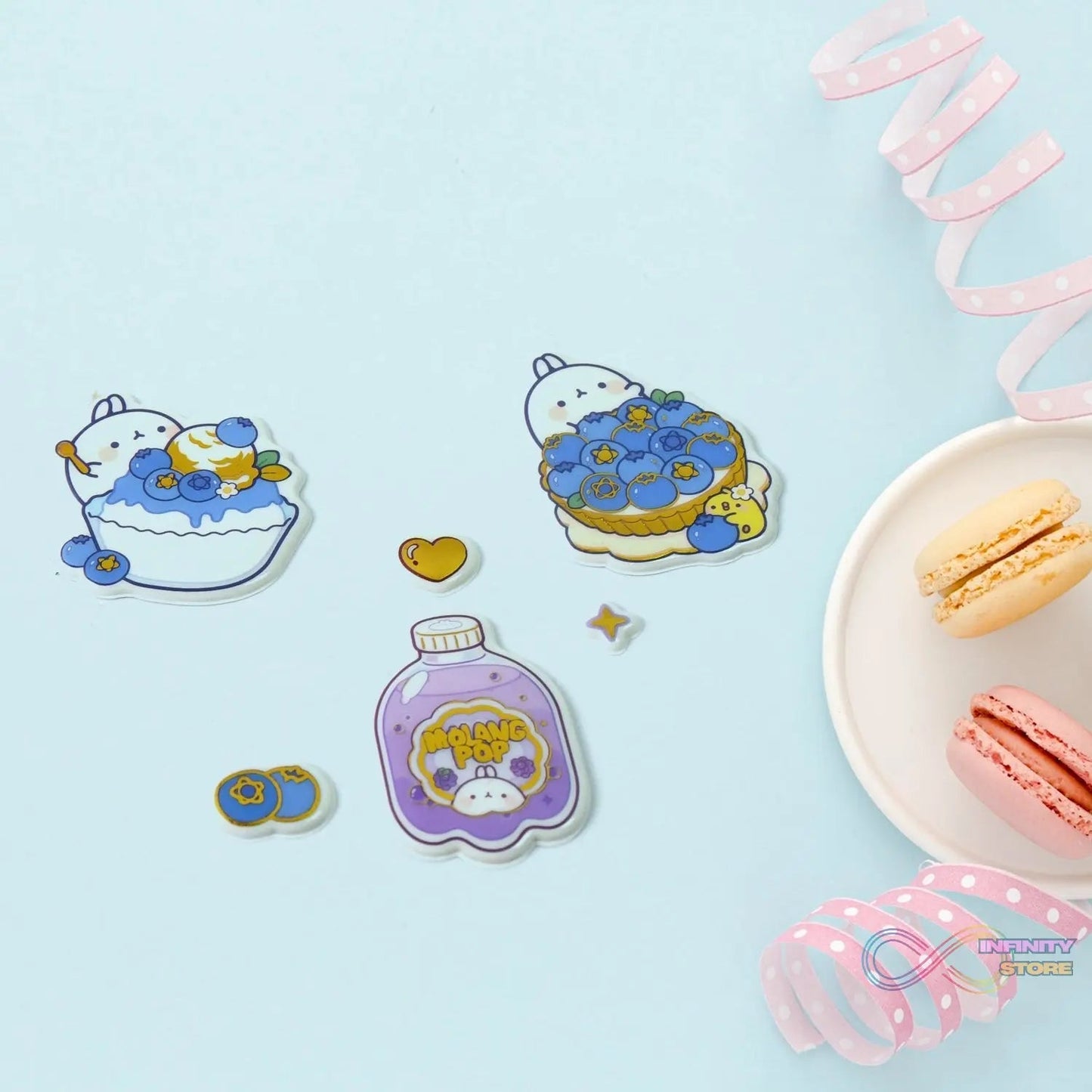 Multipurpose Adhesive 3D Stickers (1 Sheet / 17×10 Cm) - infinityexculsivestore.com