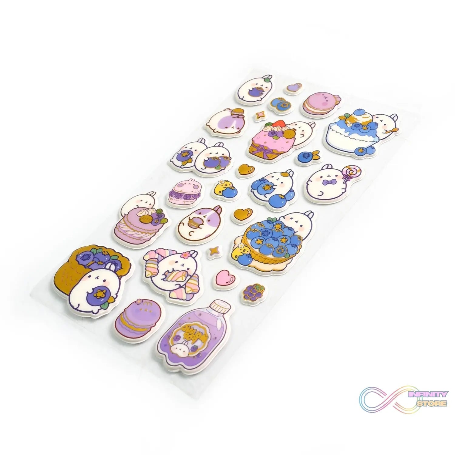 Multipurpose Adhesive 3D Stickers (1 Sheet / 17×10 Cm) - infinityexculsivestore.com