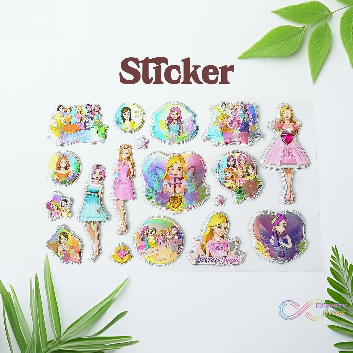 Multipurpose Adhesive 3D Stickers (1 Sheet / 19×12 Cm) - infinityexculsivestore.com