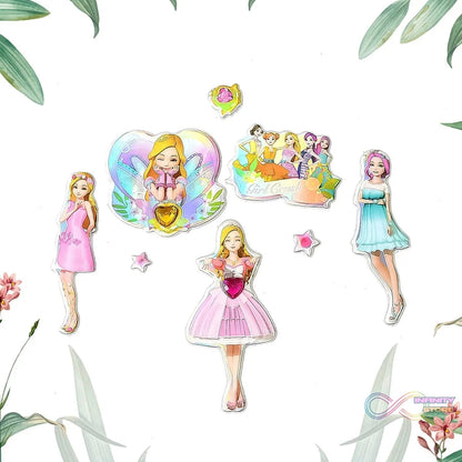 Multipurpose Adhesive 3D Stickers (1 Sheet / 19×12 Cm) - infinityexculsivestore.com