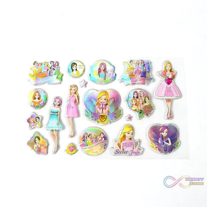 Multipurpose Adhesive 3D Stickers (1 Sheet / 19×12 Cm) - infinityexculsivestore.com