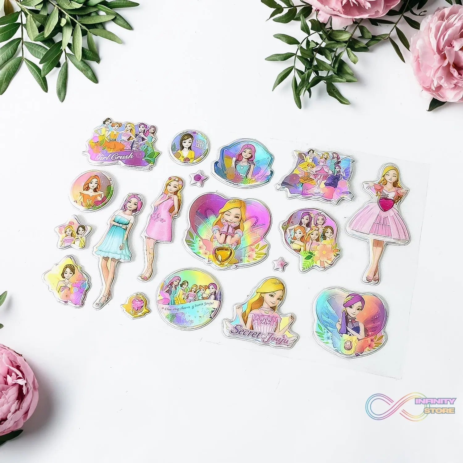 Multipurpose Adhesive 3D Stickers (1 Sheet / 19×12 Cm) - infinityexculsivestore.com