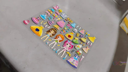 Multipurpose Adhesive 3D Stickers (1 Sheet / 19×15 Cm) - infinityexculsivestore.com