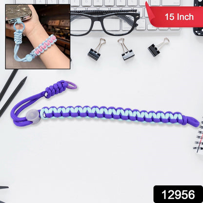 Multipurpose Adjustable Hand Wrist Strap Lanyardwith Cellphone, Phone Strap (1 Pc / 15 Inch / Multicolor) - infinityexculsivestore.com