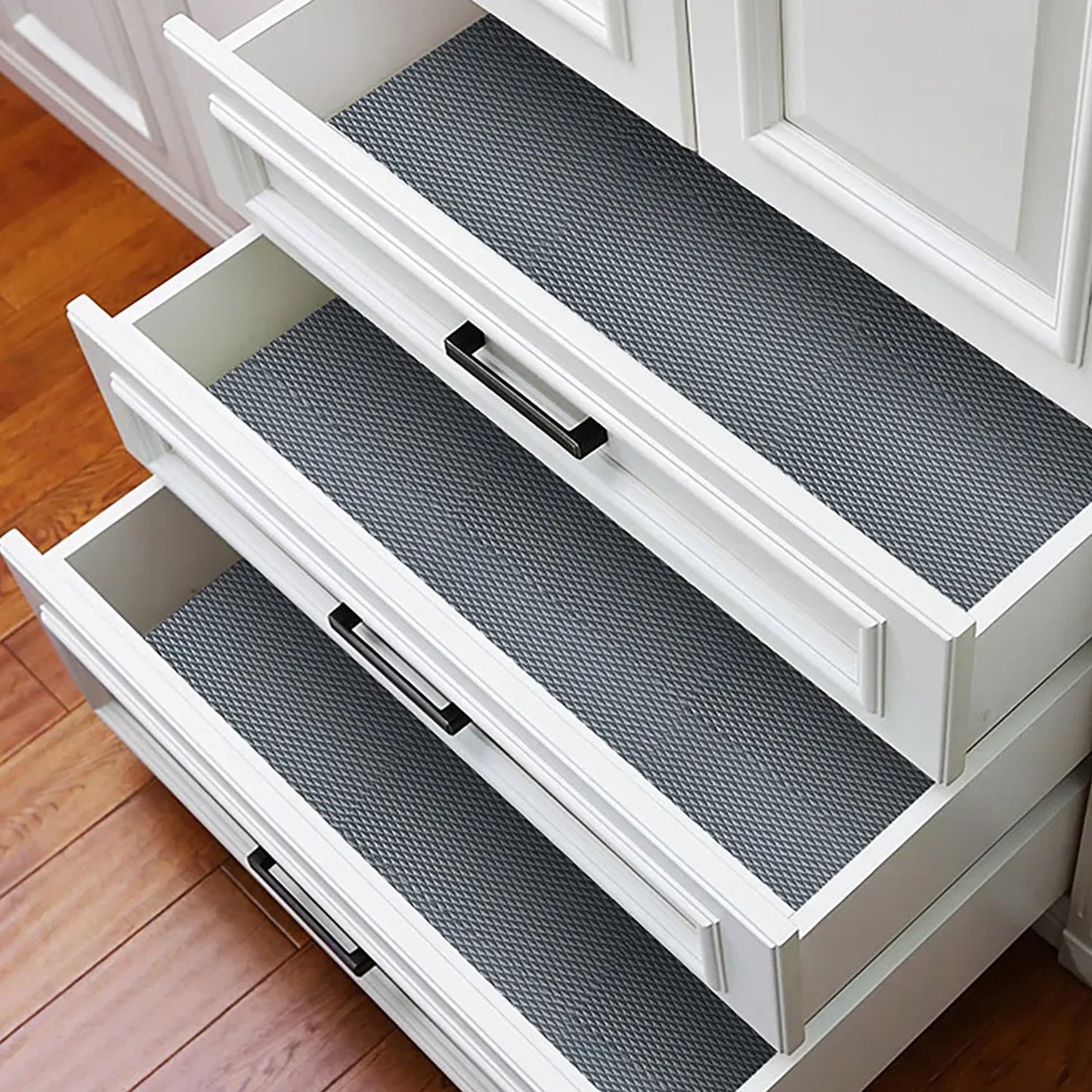 Multipurpose Anti - Slip Mat Liner Roll - 45cmx5m for Kitchen, Bathroom, Cabinet, Drawer, Shelf & Fridge - infinityexculsivestore.com