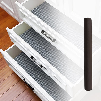 Multipurpose Anti - Slip Mat Liner Roll for Kitchen, Bathroom, Fridge & Shelves (45cmx3m) - infinityexculsivestore.com