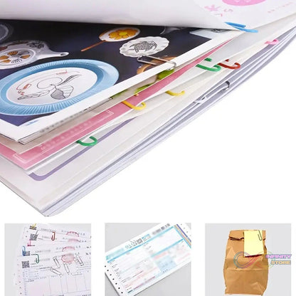 Multipurpose Assorted Color Paper Clips (Approx 30 Pcs / Medium Size) - infinityexculsivestore.com