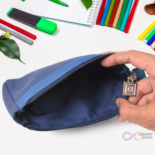 Multipurpose Big Makeup Pouch, Stationery Bag (1 Pc) - infinityexculsivestore.com