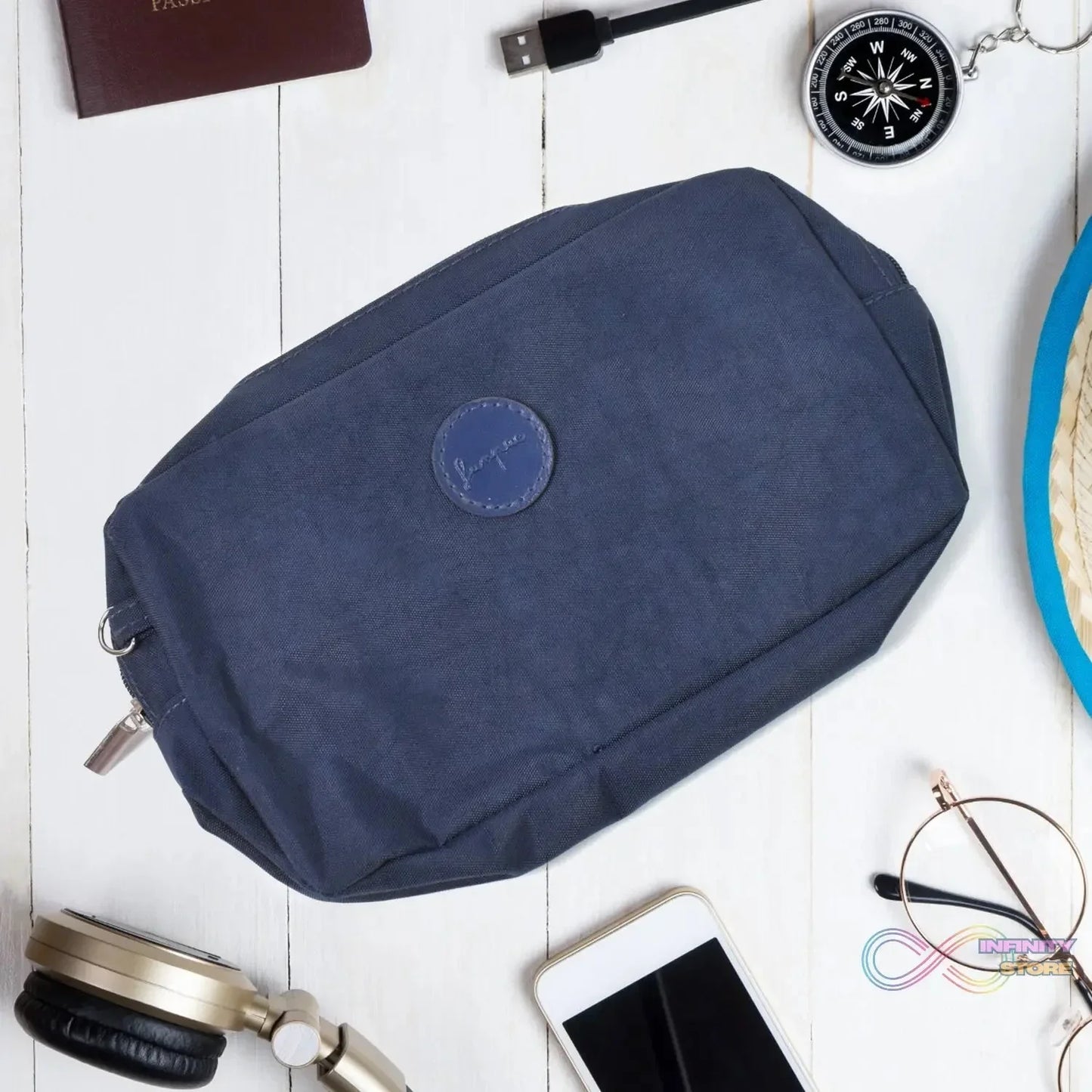 Multipurpose Big Pouch With Zipper (1 Pc) - infinityexculsivestore.com