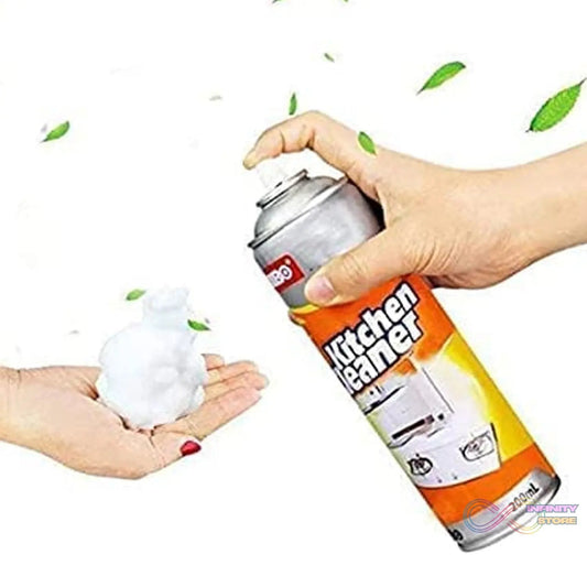 Multipurpose Bubble Foam Cleaner Kitchen Cleaner Spray Oil & Grease Stain Remover Chimney Cleaner Spray Bubble Cleaner All Purpose Foam Degreaser Spray (500 Ml) - infinityexculsivestore.com