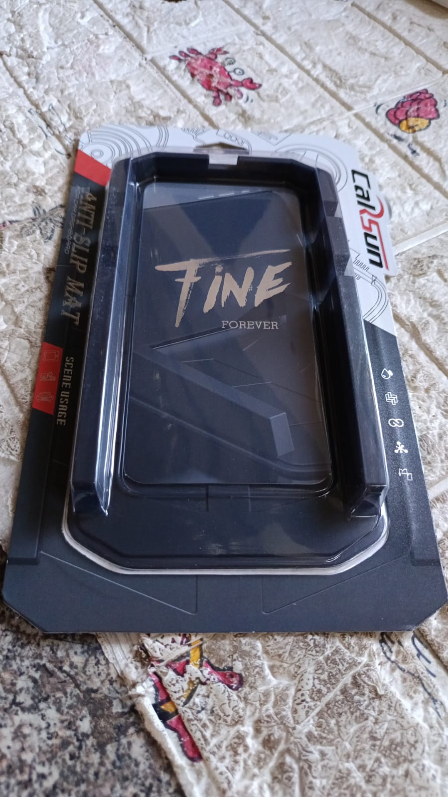 Multipurpose Car Mobile Holder for Dashboard, Anti - slip Durable Silicone Tray Dashboard Pad Storage Mat, Cell Phone Holder, Sun Glasses Stand, GPS Navigation Holder For Car - infinityexculsivestore.com