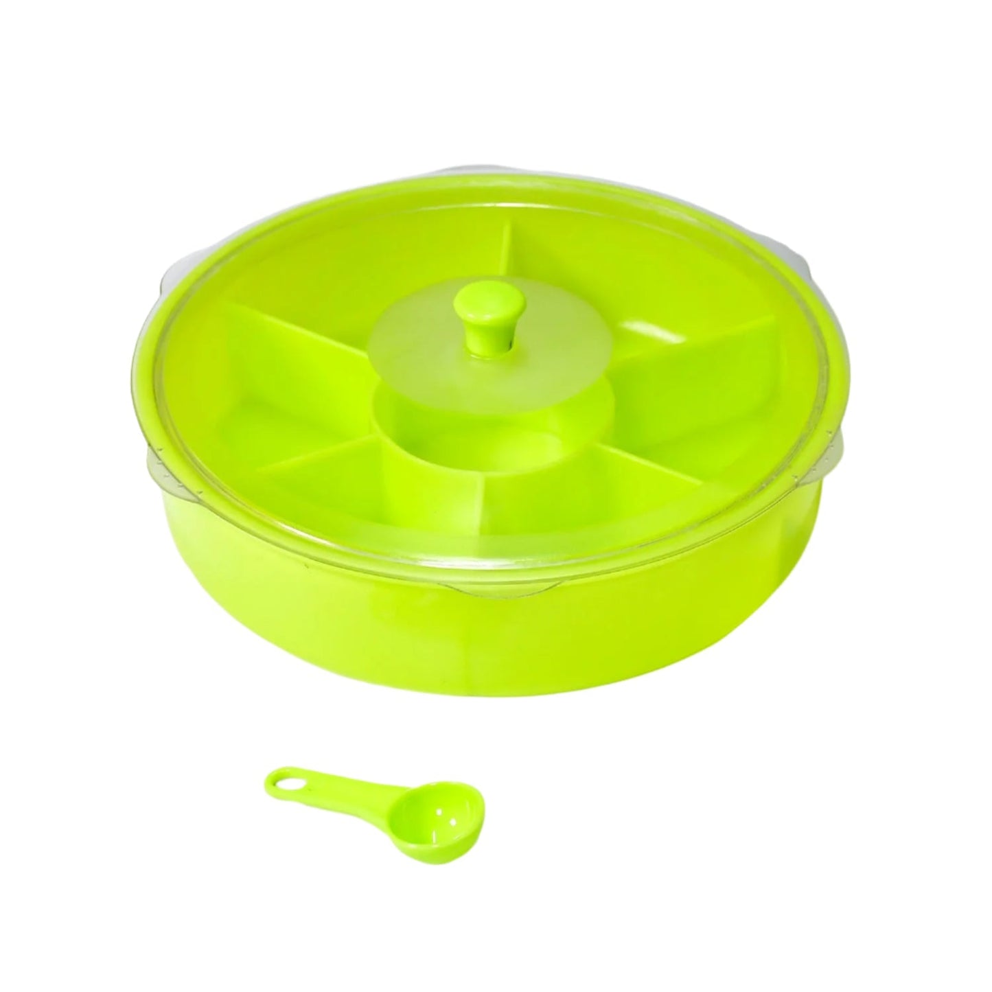 Multipurpose Dry - fruit and masala box with single spoon. - infinityexculsivestore.com