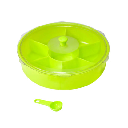 Multipurpose Dry - fruit and masala box with single spoon. - infinityexculsivestore.com
