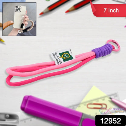 Multipurpose Hand Wrist Strap Lanyard Cellphone, Phone Strap (1 Pc / 7 Inch / Multicolor) - infinityexculsivestore.com