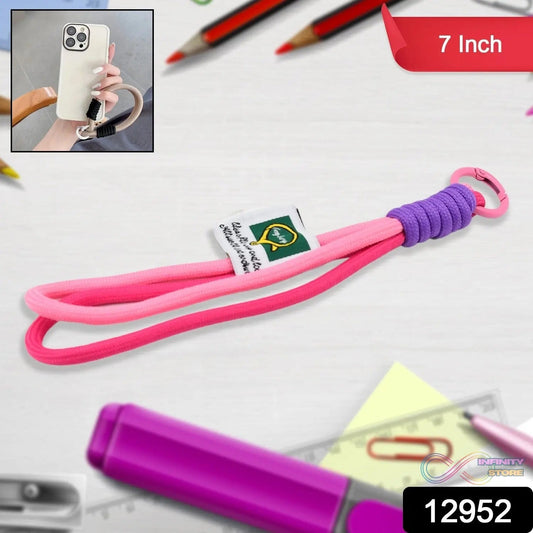 Multipurpose Hand Wrist Strap Lanyard Cellphone, Phone Strap (1 Pc / 7 Inch / Multicolor) - infinityexculsivestore.com