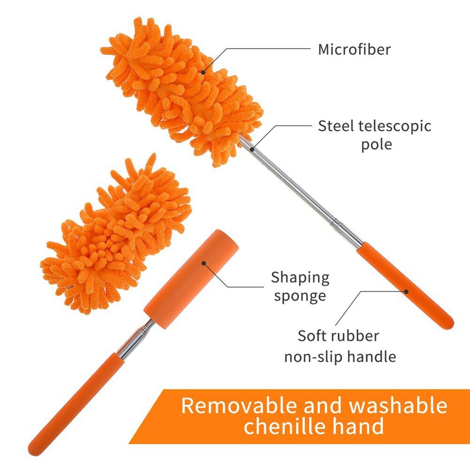 Multipurpose Microfiber Fan Cleaning Duster for Quick and Easy Cleaning - infinityexculsivestore.com