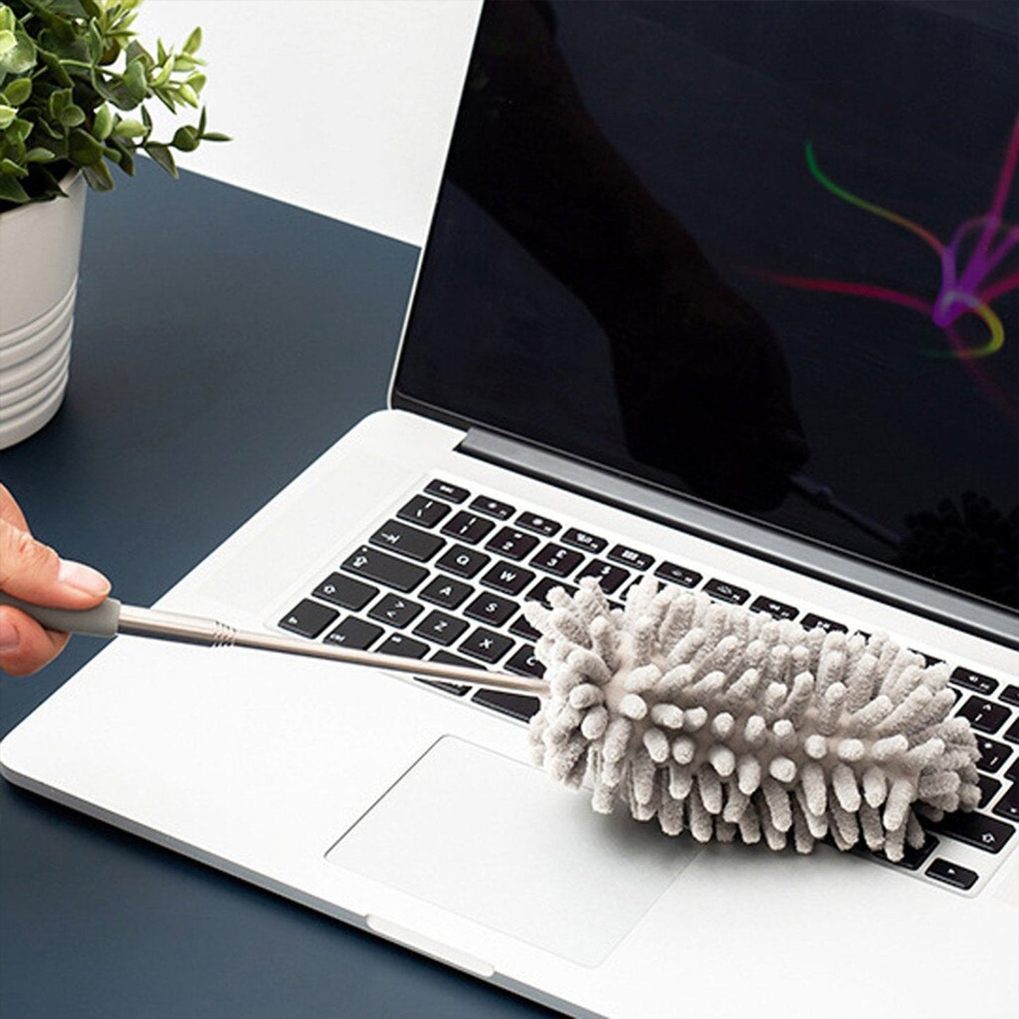 Multipurpose Microfiber Fan Cleaning Duster for Quick and Easy Cleaning - infinityexculsivestore.com