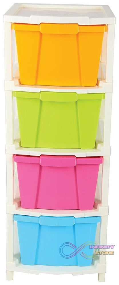 Multipurpose Modular Drawer Organizer Storage Box - 4 Layers - infinityexculsivestore.com