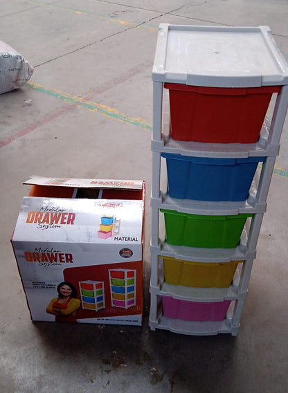 Multipurpose Modular Drawer Organizer Storage Box - 5 Layers - infinityexculsivestore.com
