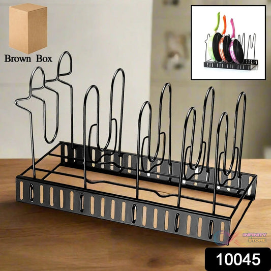 Multipurpose Pan & Pot Organizer Rack (1 Pc) - infinityexculsivestore.com