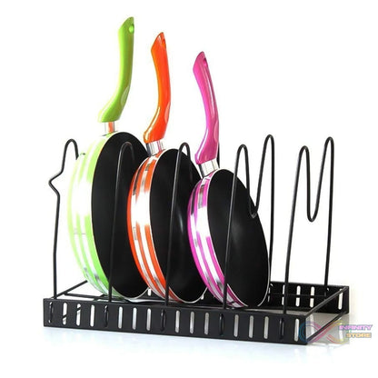 Multipurpose Pan & Pot Organizer Rack (1 Pc) - infinityexculsivestore.com