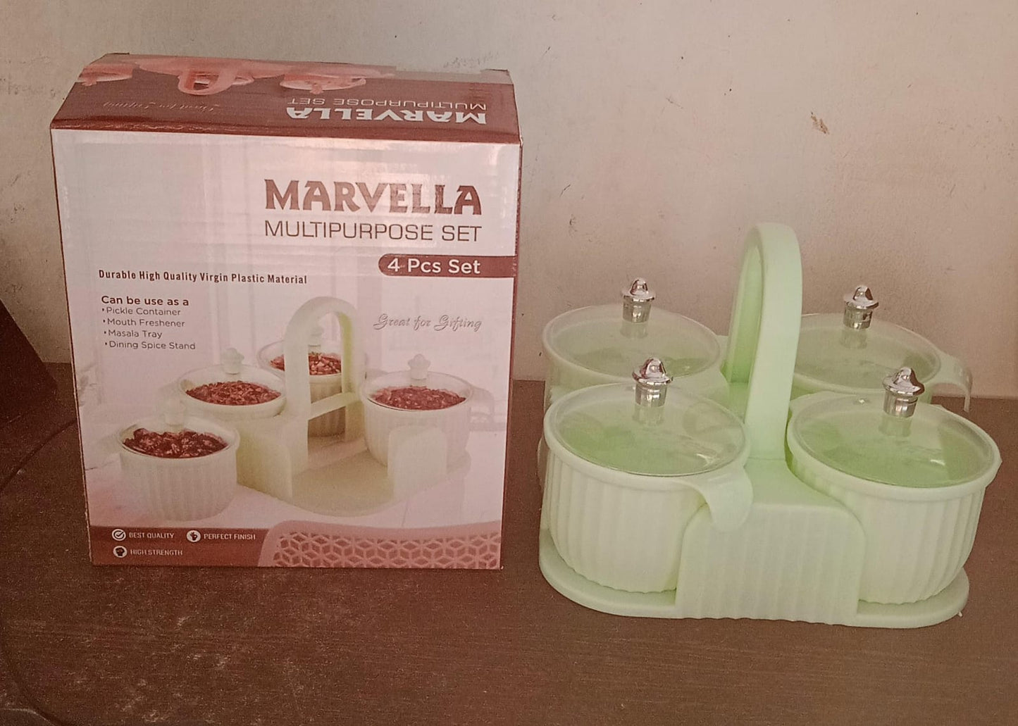 Multipurpose Plastic Storage Container Set: Kitchen Jars, Spices, Cookies - infinityexculsivestore.com