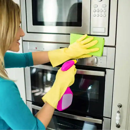 Multipurpose Rubber Cleaning Gloves: Reusable, Wet & Dry Use (1 Pair) - infinityexculsivestore.com