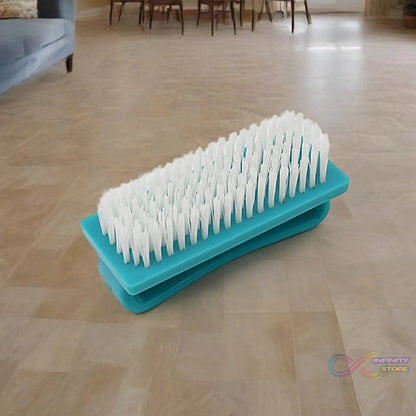 Multipurpose Scrubber Hard Brush with Handle (1 Pc / Small) - infinityexculsivestore.com