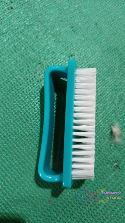 Multipurpose Scrubber Hard Brush with Handle (1 Pc / Small) - infinityexculsivestore.com