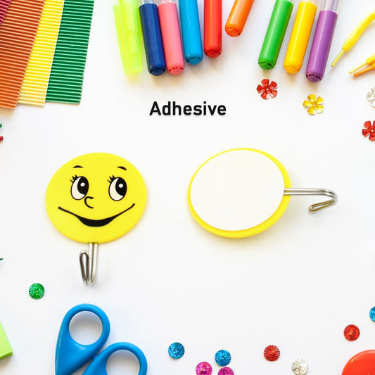 Multipurpose Self - Adhesive Hooks (2 Pc): Heavy Duty, Waterproof, Bathroom, Kitchen - infinityexculsivestore.com