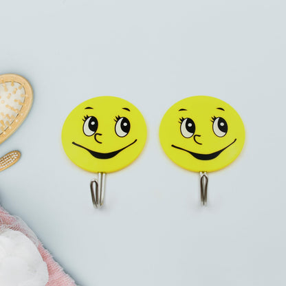 Multipurpose Self - Adhesive Hooks (2 Pc): Heavy Duty, Waterproof, Bathroom, Kitchen - infinityexculsivestore.com