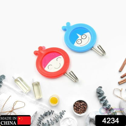 Multipurpose Self - Adhesive Hooks (2 Pc): Heavy Duty, Waterproof, Bathroom, Kitchen - infinityexculsivestore.com