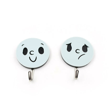 Multipurpose Self - Adhesive Hooks (2 Pc): Heavy Duty, Waterproof, Wall Mount (Bathroom, Kitchen) - infinityexculsivestore.com