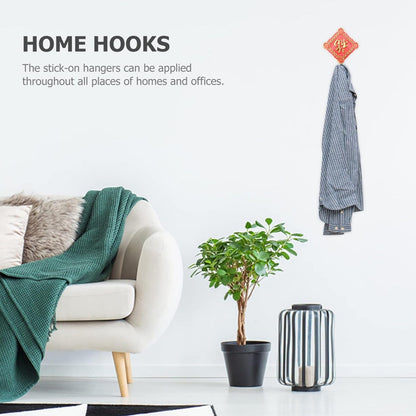 Multipurpose Self - Adhesive Hooks (Heavy Duty): Bathroom, Kitchen, Office - infinityexculsivestore.com