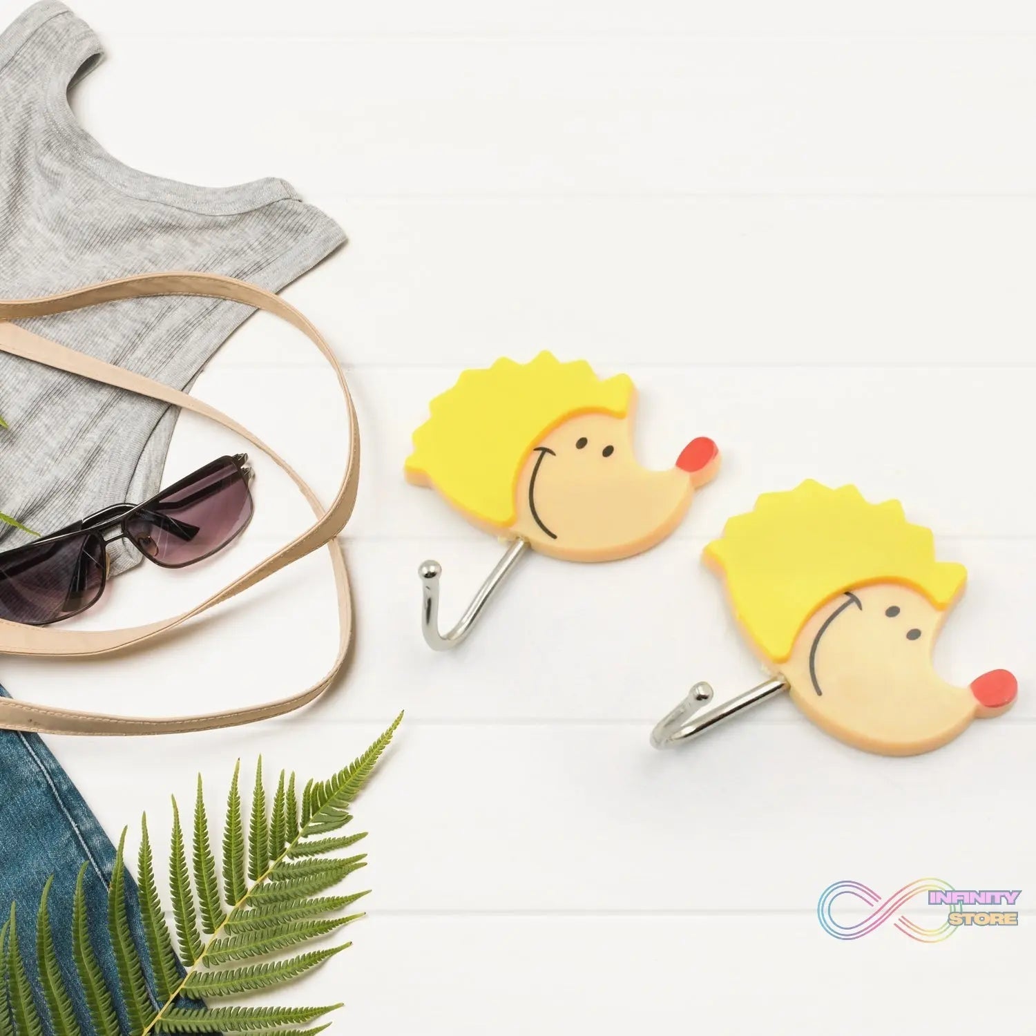 Multipurpose Self - Adhesive Hooks (Heavy Duty): Bathroom, Kitchen, Office - infinityexculsivestore.com