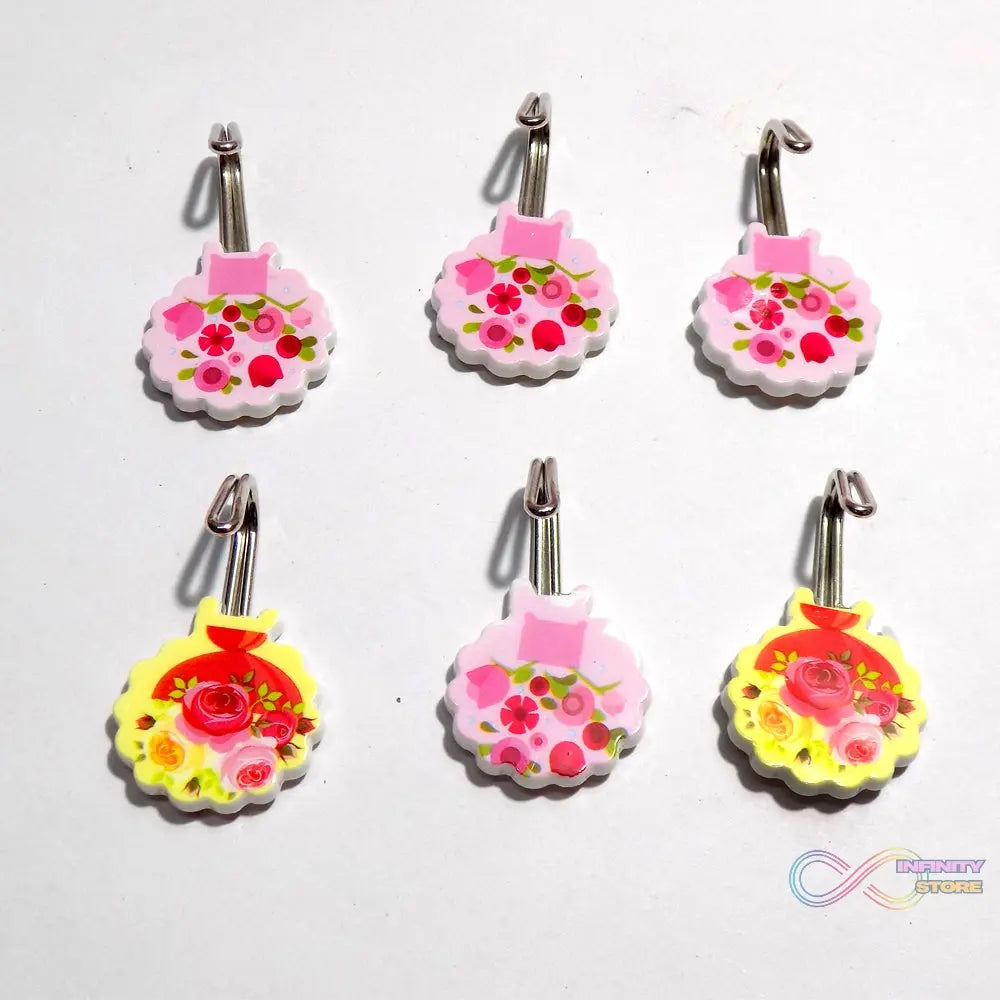 Versatile wall hooks for organizing items, 6 pcs.