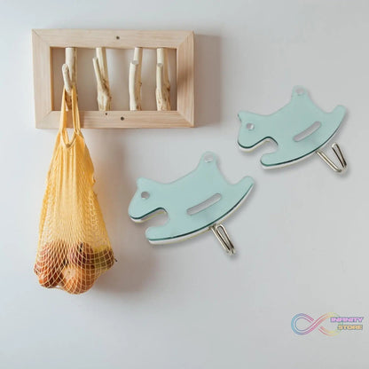 Multipurpose Self - Adhesive hooks (2 Pc Set) - infinityexculsivestore.com