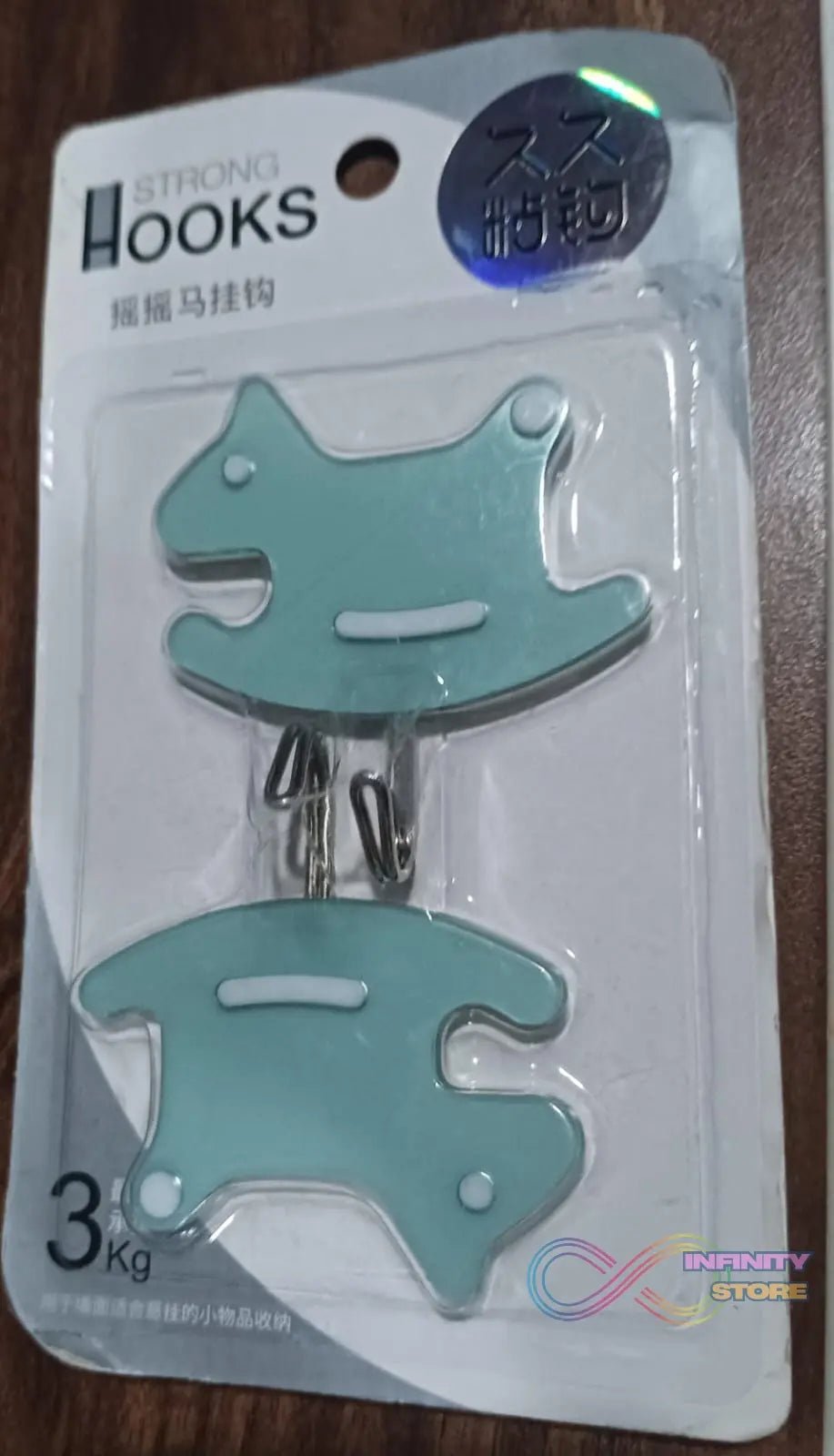 Multipurpose Self - Adhesive hooks (2 Pc Set) - infinityexculsivestore.com