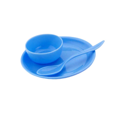 Multipurpose Snack Set 3 pcs - Spoon, Bowl and Dish - infinityexculsivestore.com