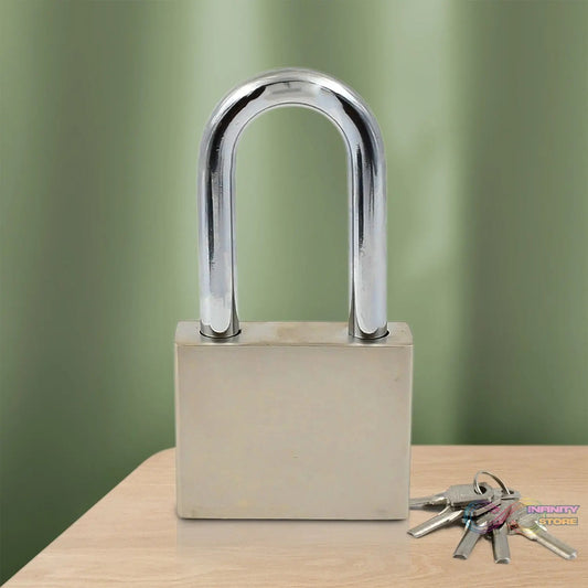 Multipurpose Solid 6 Keys Padlock 60 mm / 1 Pc) - infinityexculsivestore.com