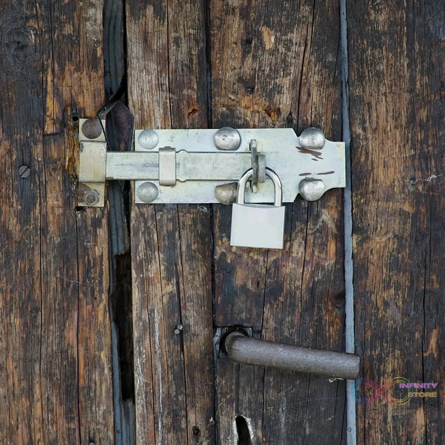 Multipurpose Solid 6 Keys Padlock 60 mm / 1 Pc) - infinityexculsivestore.com