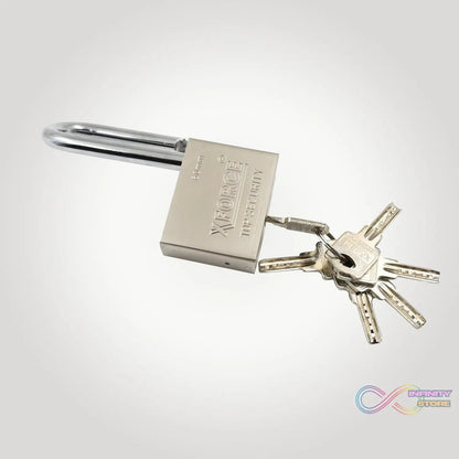 Multipurpose Solid 6 Keys Padlock 60 mm / 1 Pc) - infinityexculsivestore.com